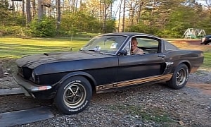 Unrestored 1966 Shelby Mustang GT350 Hertz Survivor Leaves the Garage After 15 Years