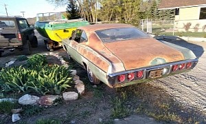Unrestored 1968 Chevy Impala Parked for Years Is Back With a Mysterious Engine