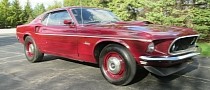Unrestored 1969 Ford Mustang Sees Daylight After 30 Years in Storage