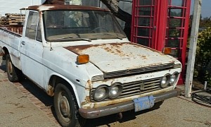 Unrestored 1969 Toyota Hilux Found in a Shed, Parked for 32 Years
