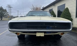 Unrestored 1970 Dodge Charger Has No Idea What Rain Is, Matching Numbers V8