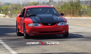 Untamed 707 WHP Ford Mustang SVT Cobra Personifies 1990s Supercharged Muscle