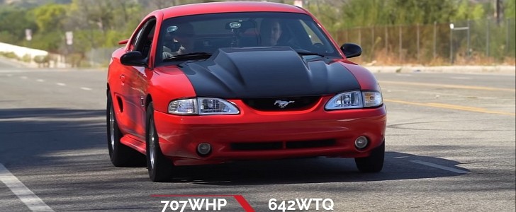 707WHP 1995 Ford Mustang SVT Cobra street and drag custom on AutotopiaLA