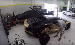 Unwrapping a Lamborghini Aventador: What Happens When You Remove the Second Skin