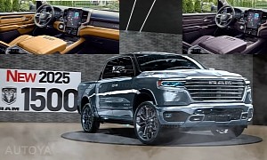 Upcoming 2025 Ram 1500 Redesign Gets Unofficially Showcased From Inside-Out