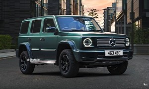 Upcoming 'Baby' Mercedes-Benz G-Class Comes to Life From an Unlikely Digital Source
