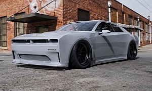 Upcoming Dodge Charger Daytona EV Gets Tuned and Demon 170-Swapped in Fantasy Land