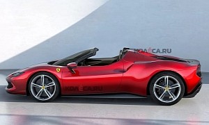 Upcoming Ferrari 296 Spider Rendered With SF90 Spider Influences