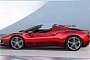 Upcoming Ferrari 296 Spider Rendered With SF90 Spider Influences
