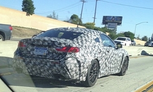 Upcoming Lexus RC-F Spotted Being Tested in California