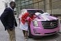 Upcoming NFL Star Buys Pink Cadillac Escalade for His Mother