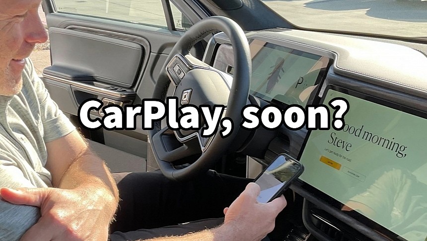 Upcoming update might offer relief to Rivian owners who want Apple CarPlay support