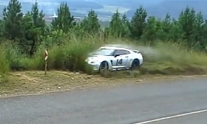 Update: Nissan GT-R Rolls Over in Hill Climb Accident