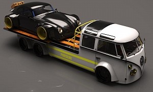 UPDATE: Porsche 356 "Outlaw" Is the Ultimate Villain in Quick Rendering
