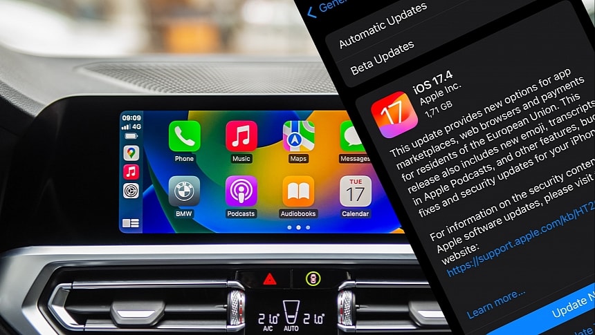 Apple Maps obtiene una nueva función en CarPlay