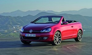 Updated 2016 Volkswagen Golf 6 Cabriolet Gets Euro 6 Turbo Engines, GTI Offers 220 HP