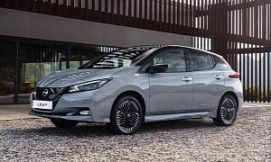 Updated 2022 Nissan LEAF Coming to Europe in April With Enhanced Looks, New Wheel Options