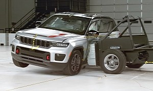 Updated Jeep Grand Cherokee Aces IIHS Crash Tests