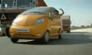Updated 2012 Tata Nano Shown in New Ad