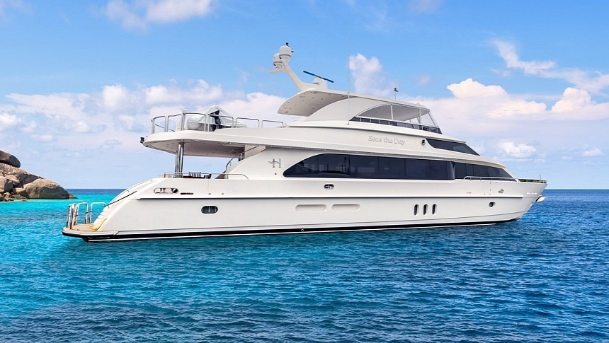 Seas the Day is a 2015 Hargrave yacht