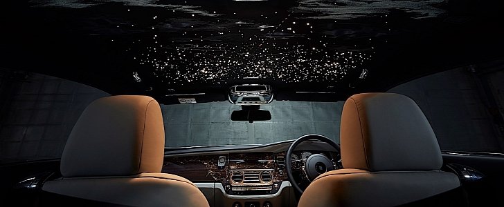 Rolls-Royce's idea of interior lighting