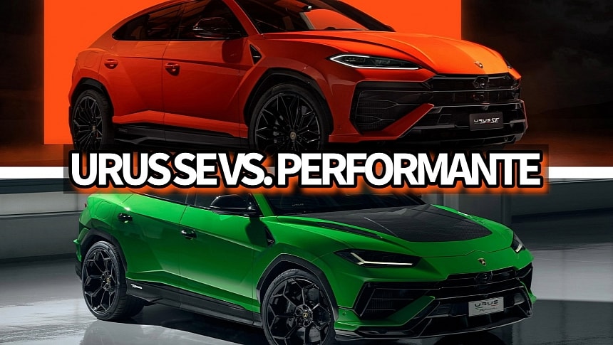 Lamborghini Urus SE vs. Urus Performante