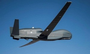 U.S. Air Force 14,950-Pound Spy Drone RQ-4 Global Hawk Crashes Inexplicably