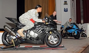 US Army Road Safety Training with BMW Specialists
