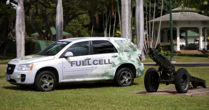 US Army fuel cell car