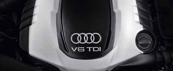 Audi V6 TDI engine cover