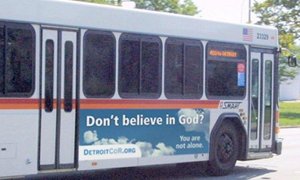 US Buses to Carry Atheist Message
