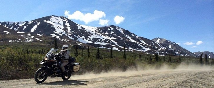 Rider in Alaska