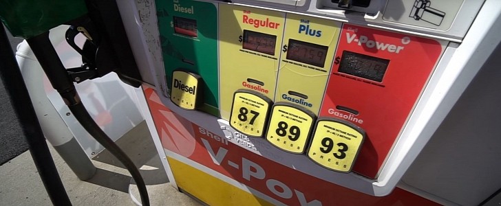The gas prices in the U.S. appear to have bottomed up