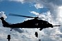 U.S. Marines in Floating Embrace Under a HH-60 Pave Hawk Is This Week’s Finest Illusion