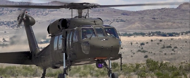 A Sikorsky UH-60 Black Hawk 