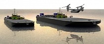 U.S. Military Tests Floating Robot Platforms That Can Land and Refuel VTOLs