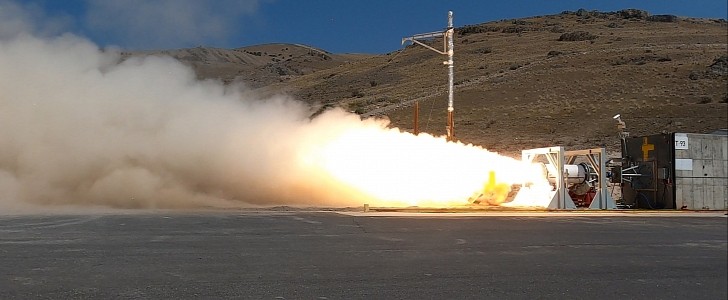 U.S. Navy tests second stage hypersonic rocket motor