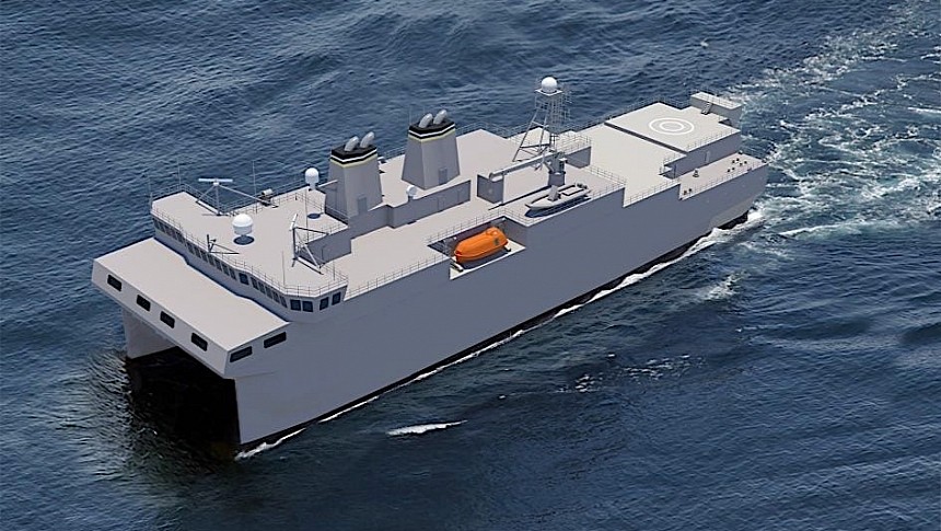 T-AGOS 25 ship rendering