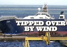 U.S. Navy-Owned Research Vessel Petrel: The Mighty Superyacht Explorer Tipped Over by Wind