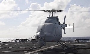 U.S. Navy to Deploy Mine Warfare MQ-8C Fire Scout Against Florida Beach