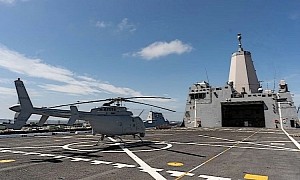 U.S. Navy’s Next Drone Helicopter Nails Ship Deck Check Ahead of Deployment