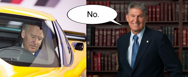 Joe Manchin said the Build Back Better Act will not have union-based EV tax incentive: it's gone