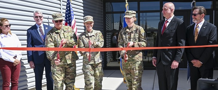The SWORD ribbon-cutting ceremony took place at Kirtland AFB, N.M