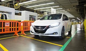 U.S.-spec 2018 Nissan Leaf Starts Production In Smyrna, Tennessee