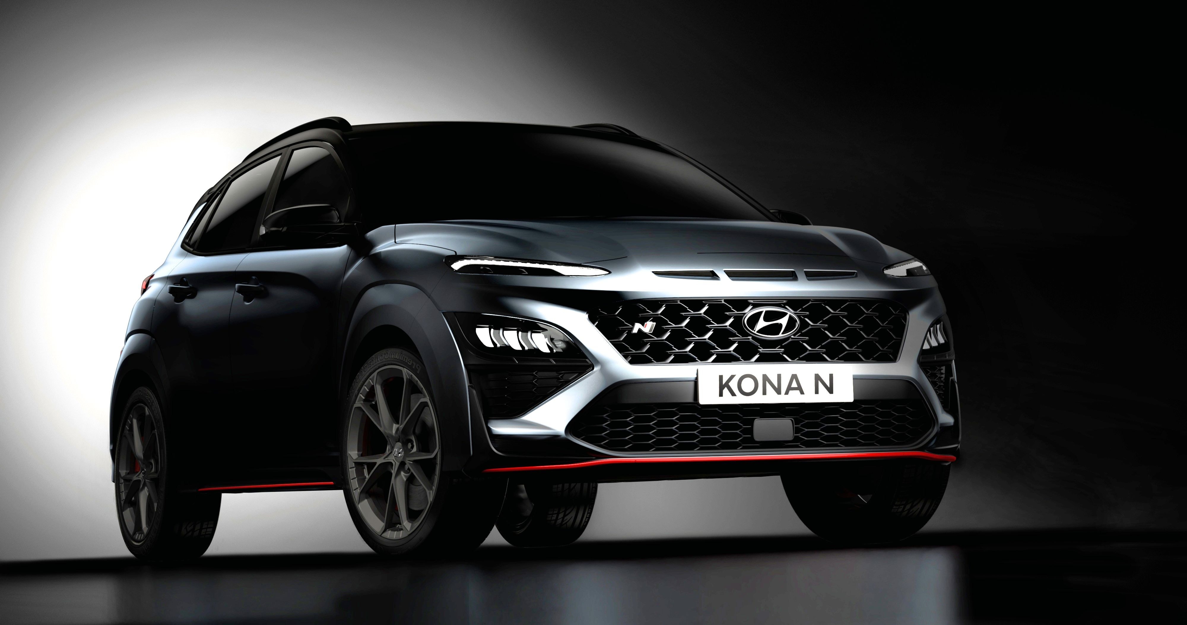 U.S.Bound Hyundai Kona N Hot SUV Shows Its Aggressive Face for the
