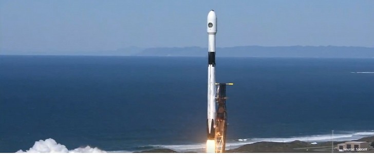 The NRO launched its first spy satellites this year, with the help of the SpaceX Falcon 9