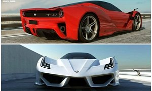 US Startup Plans to Rip Off Ferrari, Build a Corvette-Powered LaFerrari Clone