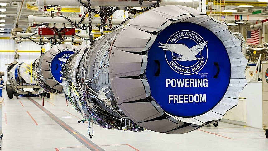 Pratt & Whitney F135 engines