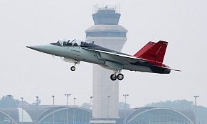 USAF Flies the T-7A Red Hawk for the First Time, Glimpse of Test Shows Impressive Aircraft