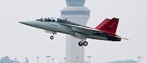 USAF Flies the T-7A Red Hawk for the First Time, Glimpse of Test Shows Impressive Aircraft
